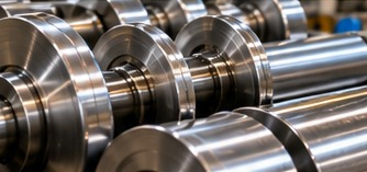 Formed metal components and roll forming