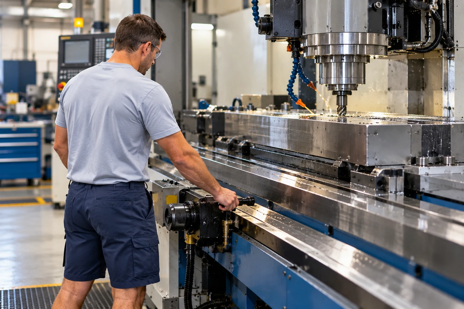 Machine-tool lubrication application